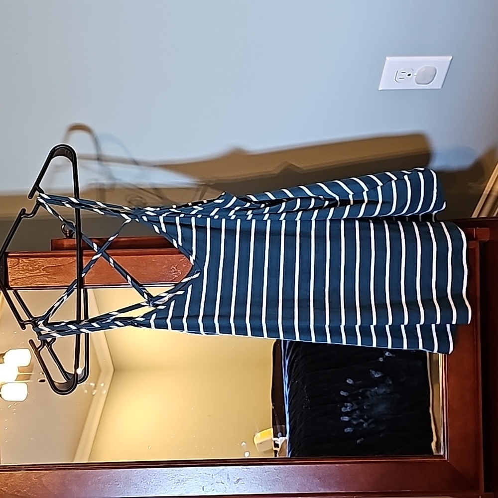 Womens spaghetti strap top, drouble strap, crossover back, pretty, flowy, soft!